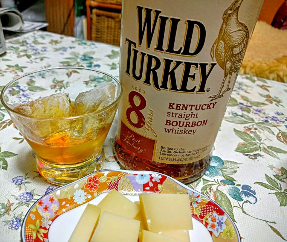コンテチーズとバーボンロック(WILDTAKY) #バーボン